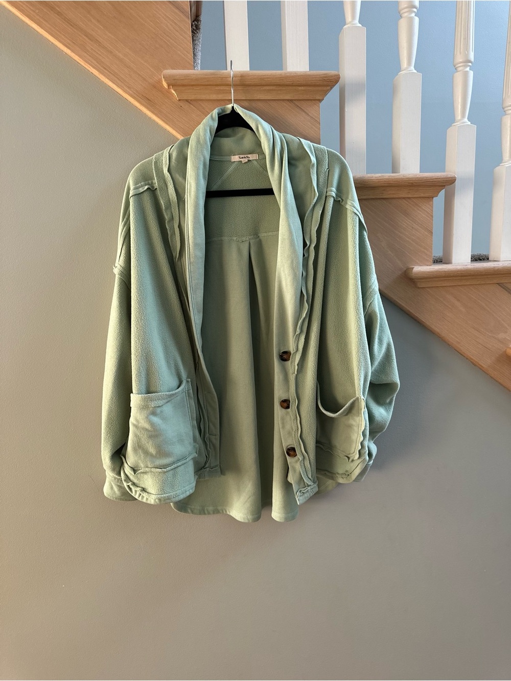 Twenty Ten Light Sage Button-Front Cardigan
